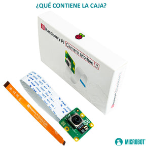 Cámara Raspberry Pi Module 3 12MP Autofocus IMX708