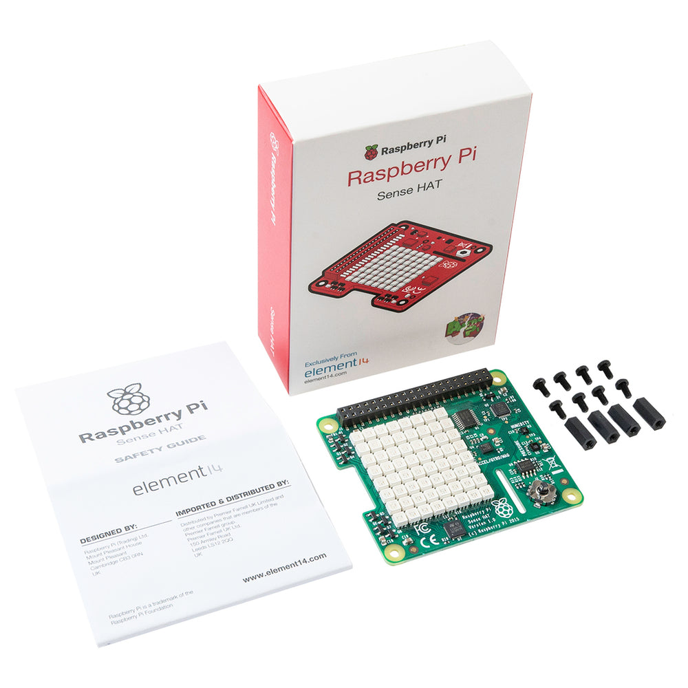 Sense Hat Arduino Raspberry Pi Sense HAT – Microbot México