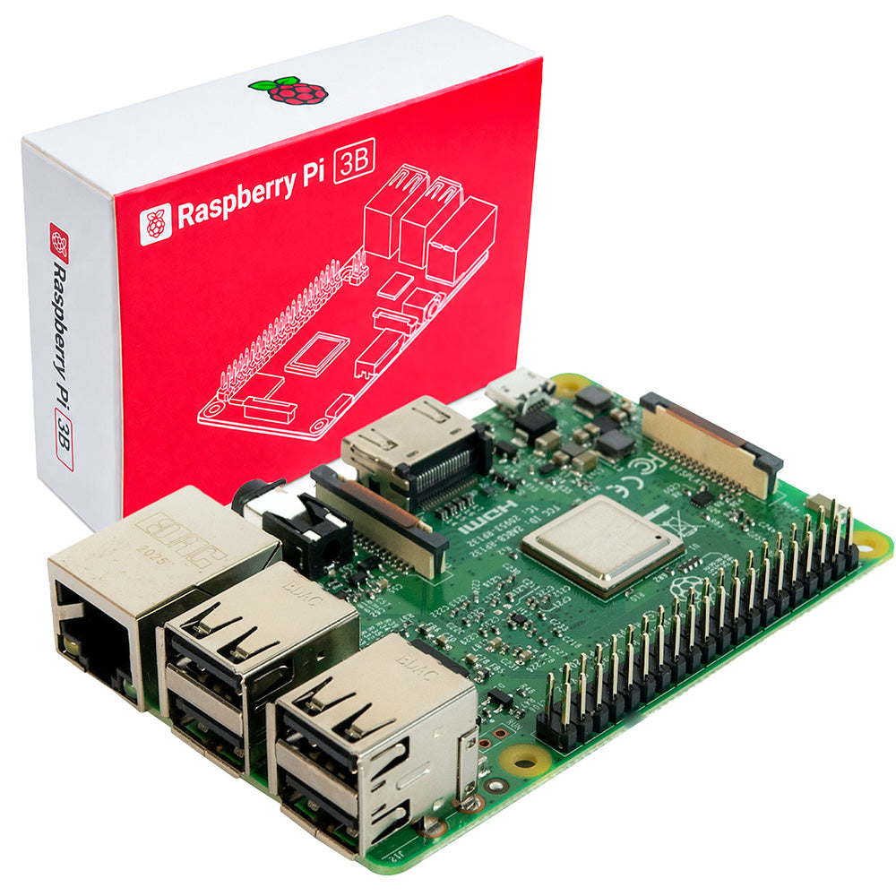 Raspberry Pi 3 Modelo B 1GB BCM2837 WiFi Bluetooth GPIO 40