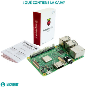Raspberry Pi 3 Modelo B 1GB RAM BCM2837 WiFi/BT