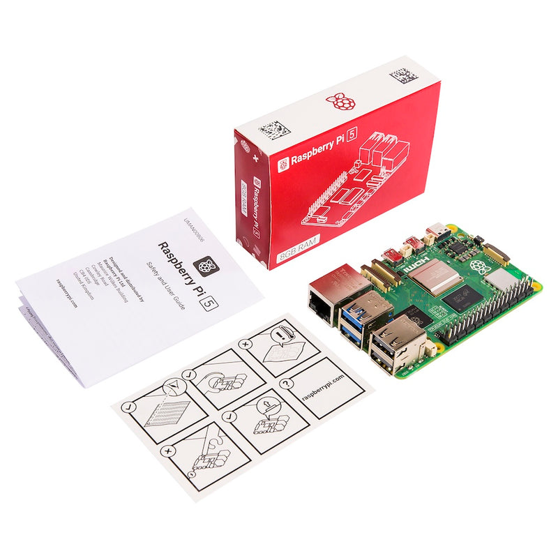 Raspberry Pi 5 - 8GB RAM – Microbot México