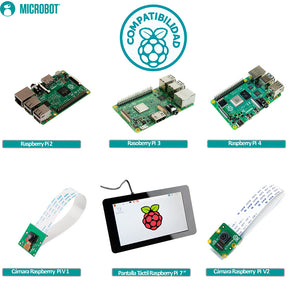 Carcasa SmartiPi Touch 2 Display 7" Raspberry Pi 3 y 4