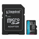 Memoria MicroSD Kingston Canvas Go Plus - Clase 10 A2 Original (Para Raspberry Pi / Android)