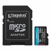 Memoria MicroSD Kingston Canvas Go Plus - Clase 10 A2 Original (Para Raspberry Pi / Android)