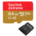 MicroSD 64GB SanDisk Extreme A2 V30 170MB/s Raspberry Pi OS Precargado