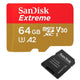 MicroSD 64GB SanDisk Extreme A2 V30 170MB/s Raspberry Pi OS Precargado