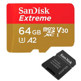 MicroSD 64GB SanDisk Extreme A2 V30 170MB/s Raspberry Pi OS Precargado