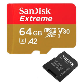 MicroSD 64GB SanDisk Extreme A2 V30 170MB/s Raspberry Pi OS Precargado