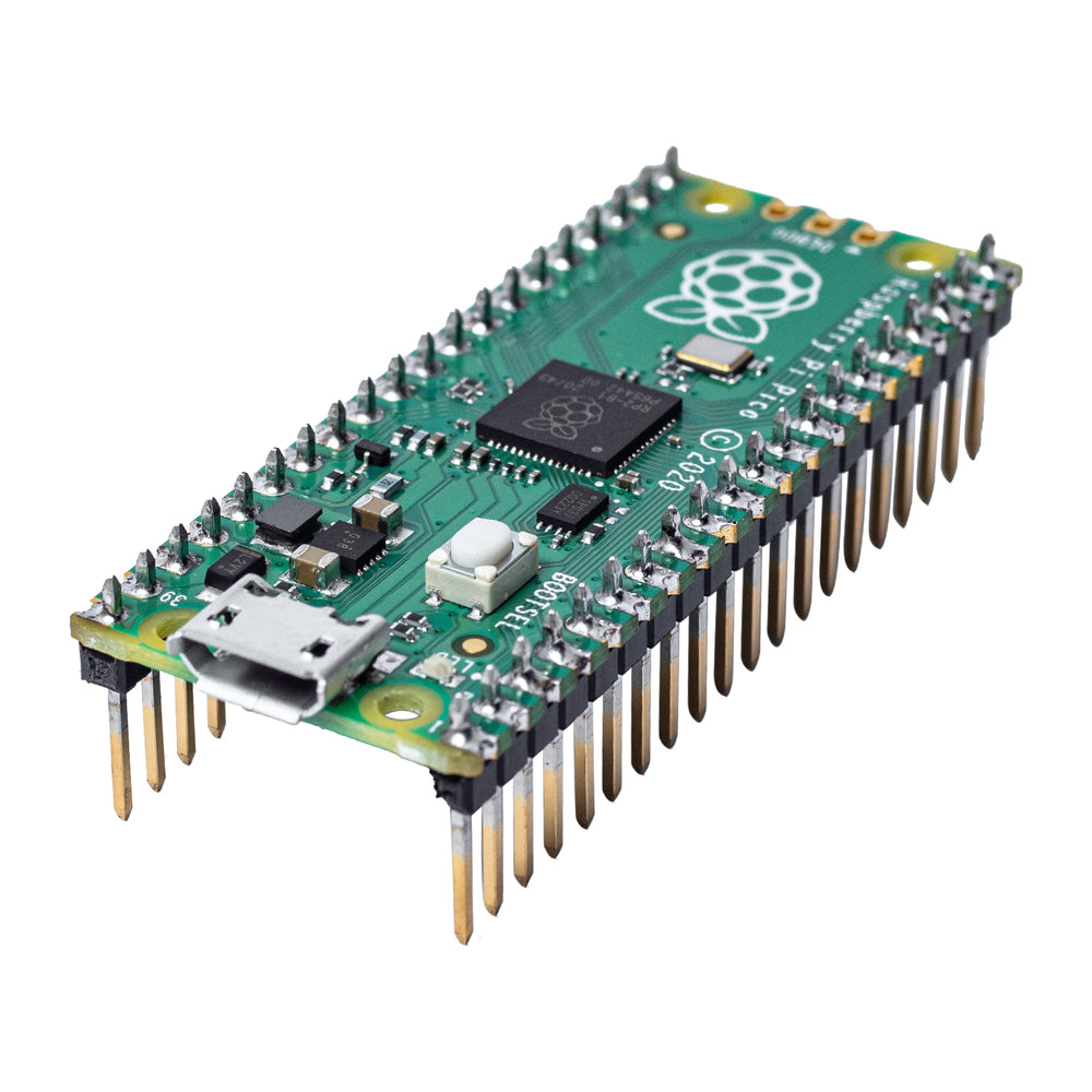 Raspberry Pi Pico Headers Microcontrolador Rp2040 Arm Kit – Microbot México