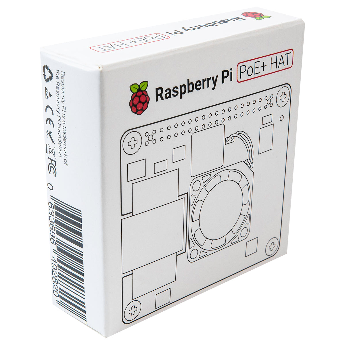 Modulo Raspberry Pi Poe Hat Oficial