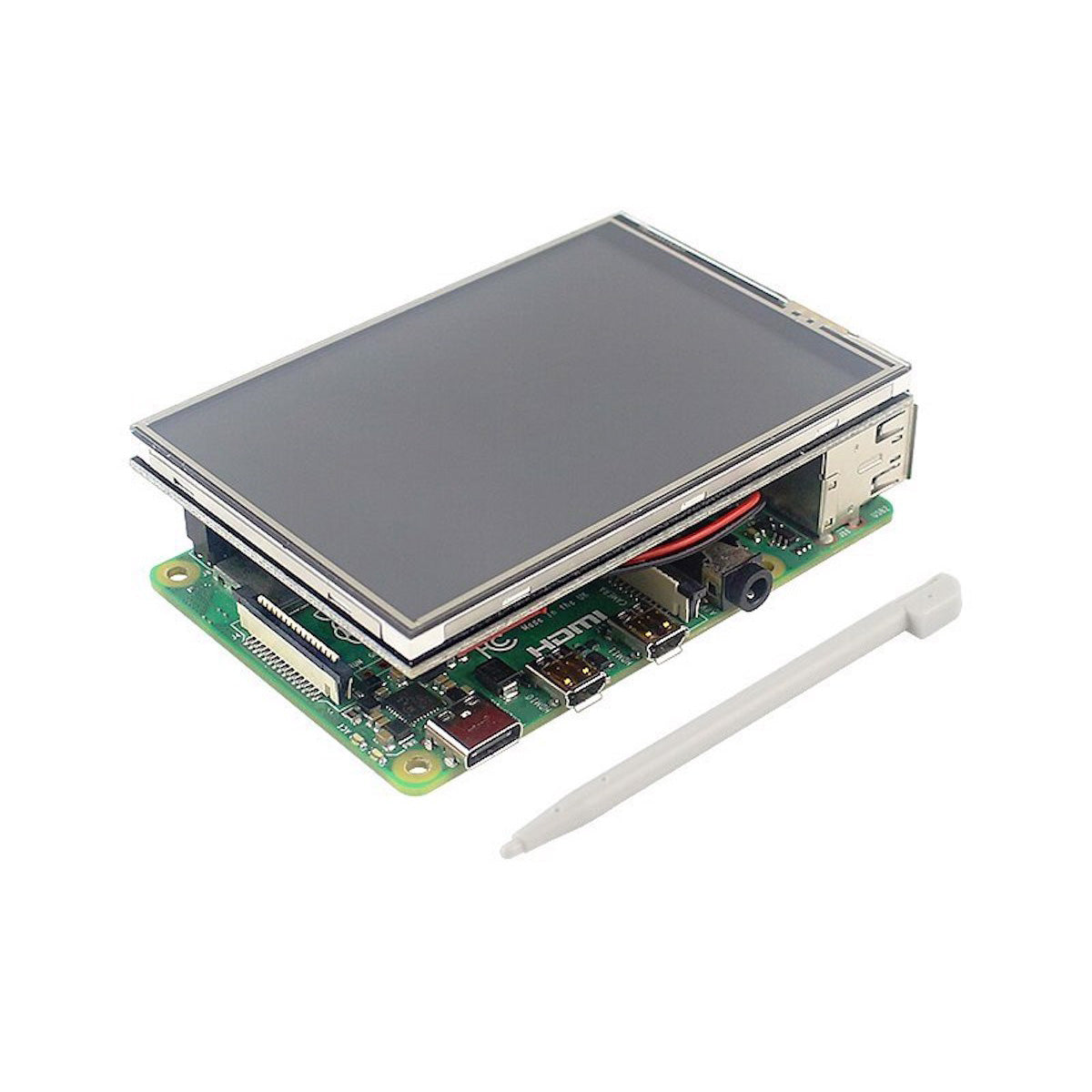 Kit Display Tactil Raspberry Pi 4 Case Ventilador