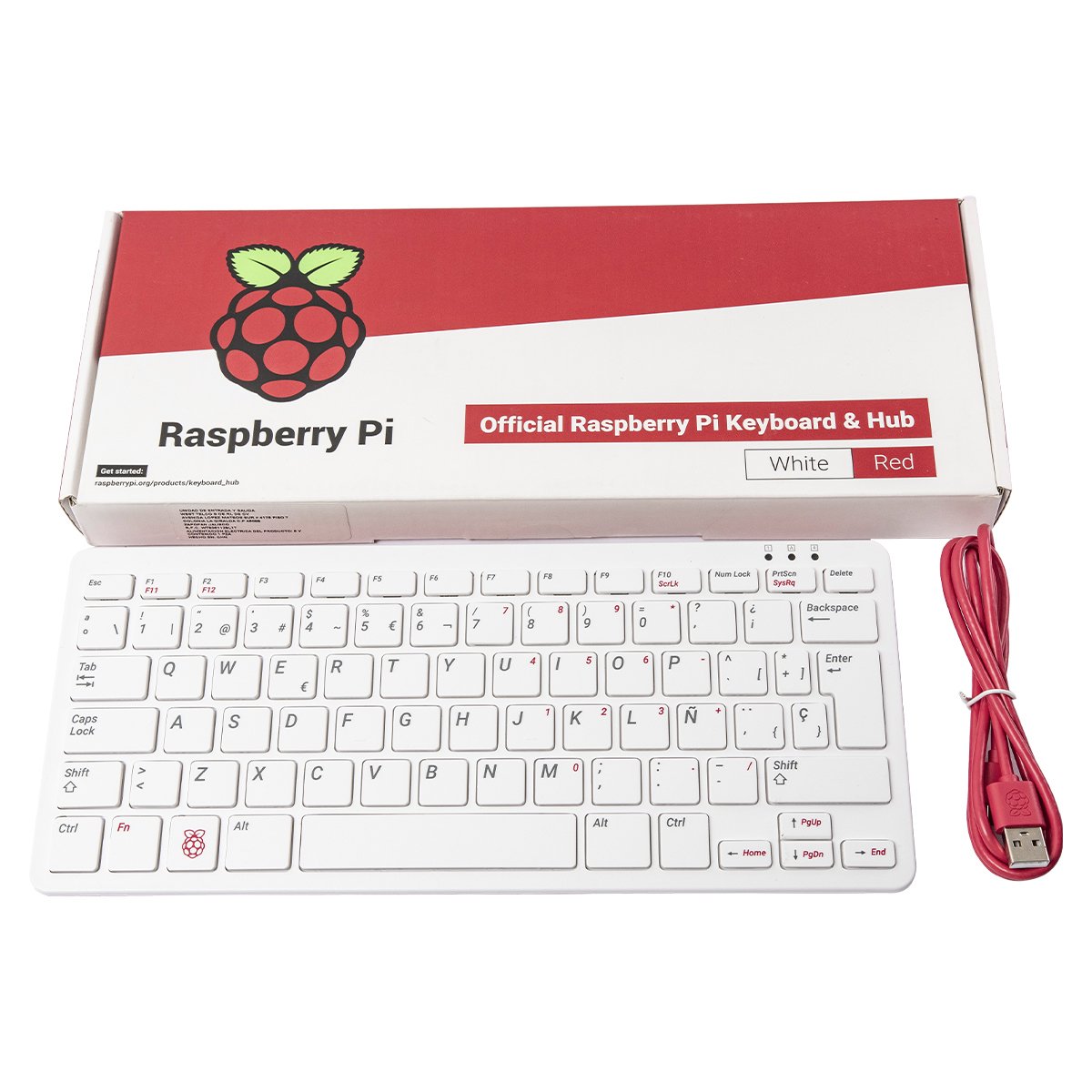 Teclado Hub Oficial Raspberry Pi.